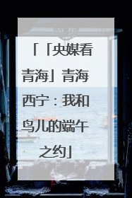 「央媒看青海」青海西宁：我和鸟儿的端午之约