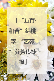 “五育·和合”结桃李 “艺苑”芬芳传捷报