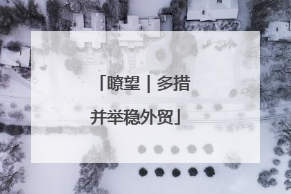 瞭望｜多措并举稳外贸