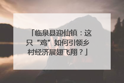 临泉县迎仙镇：这只“鸡”如何引领乡村经济展翅飞翔？