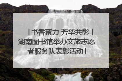 书香聚力 芳华共彰丨湖南图书馆举办文旅志愿者服务队表彰活动