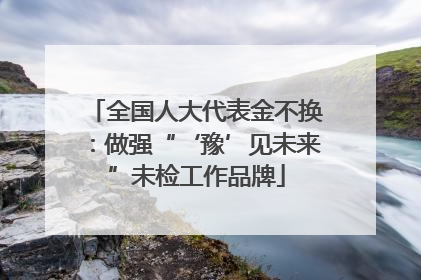 全国人大代表金不换：做强“‘豫’见未来”未检工作品牌