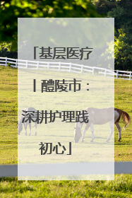 基层医疗丨醴陵市：深耕护理践初心