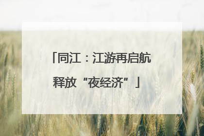 同江：江游再启航 释放“夜经济”