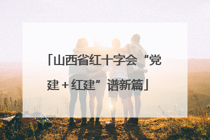 山西省红十字会“党建＋红建”谱新篇