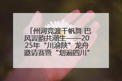 州河竞渡千帆舞 巴风賨韵共潮生——2025年“川渝陕”龙舟邀请赛暨“划遍四川”达川站圆满收官