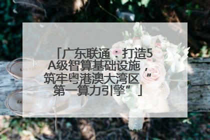 广东联通：打造5A级智算基础设施，筑牢粤港澳大湾区“第一算力引擎”