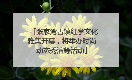 张家湾古镇红学文化雅集开幕，将举办时尚动态秀演等活动