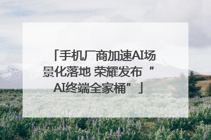 手机厂商加速AI场景化落地 荣耀发布“AI终端全家桶”