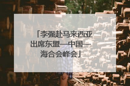 李强赴马来西亚出席东盟—中国—海合会峰会