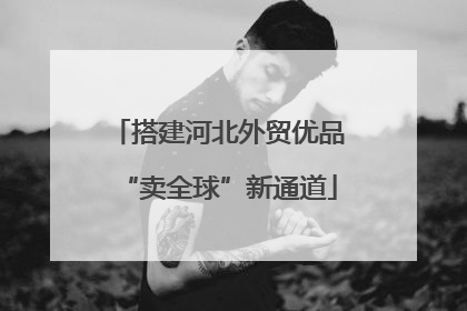 搭建河北外贸优品“卖全球”新通道