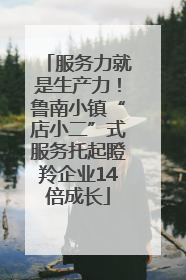 服务力就是生产力！鲁南小镇“店小二”式服务托起瞪羚企业14倍成长