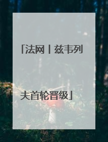 法网丨兹韦列夫首轮晋级
