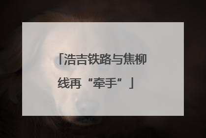 浩吉铁路与焦柳线再“牵手”