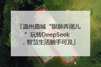 温州鹿城“银龄弄潮儿”玩转DeepSeek，智慧生活触手可及