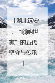 湖北远安：“唢呐世家”的五代坚守与传承