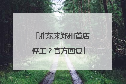 胖东来郑州首店停工？官方回复