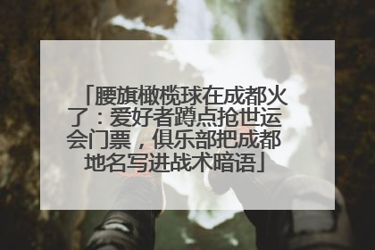 腰旗橄榄球在成都火了：爱好者蹲点抢世运会门票，俱乐部把成都地名写进战术暗语