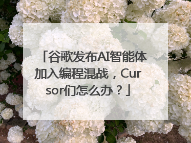 谷歌发布AI智能体加入编程混战，Cursor们怎么办？