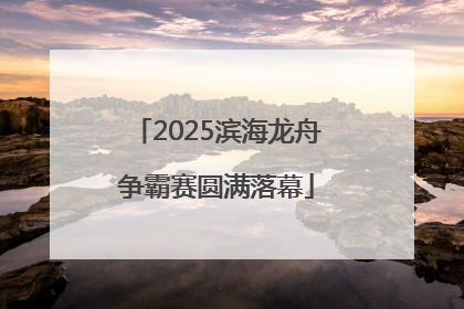 2025滨海龙舟争霸赛圆满落幕